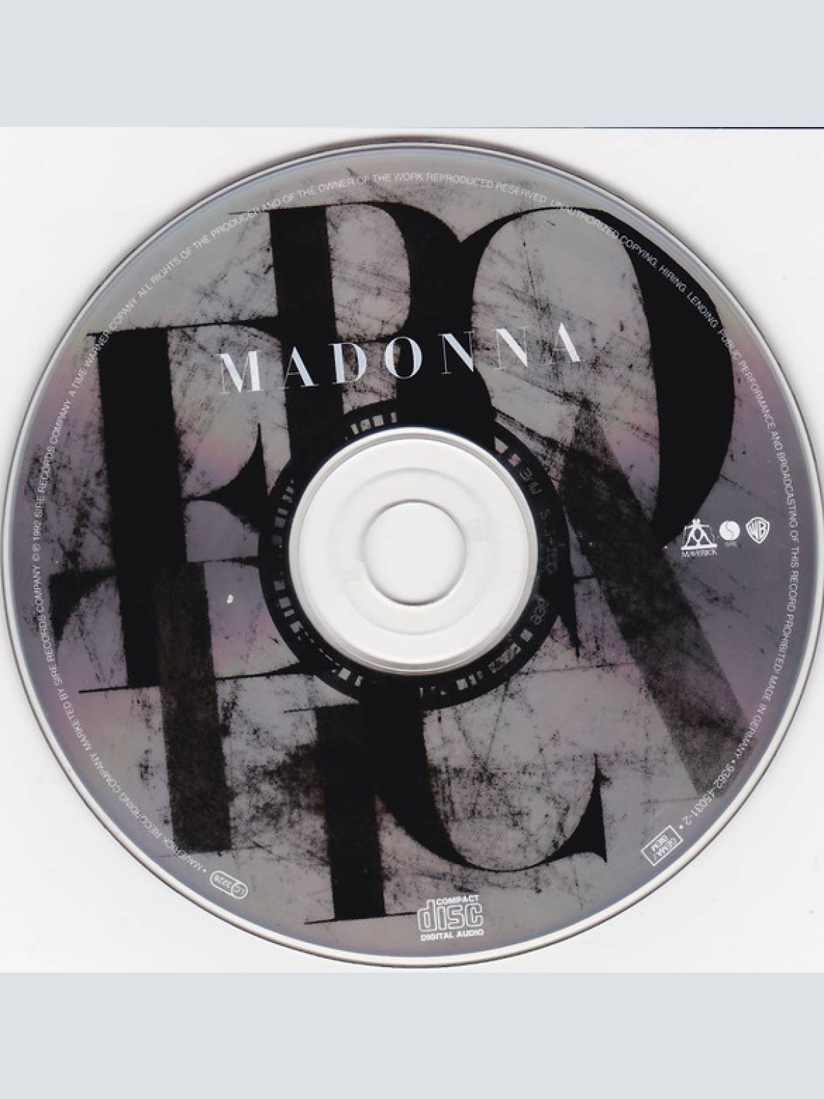 CD / Madonna - Erotica