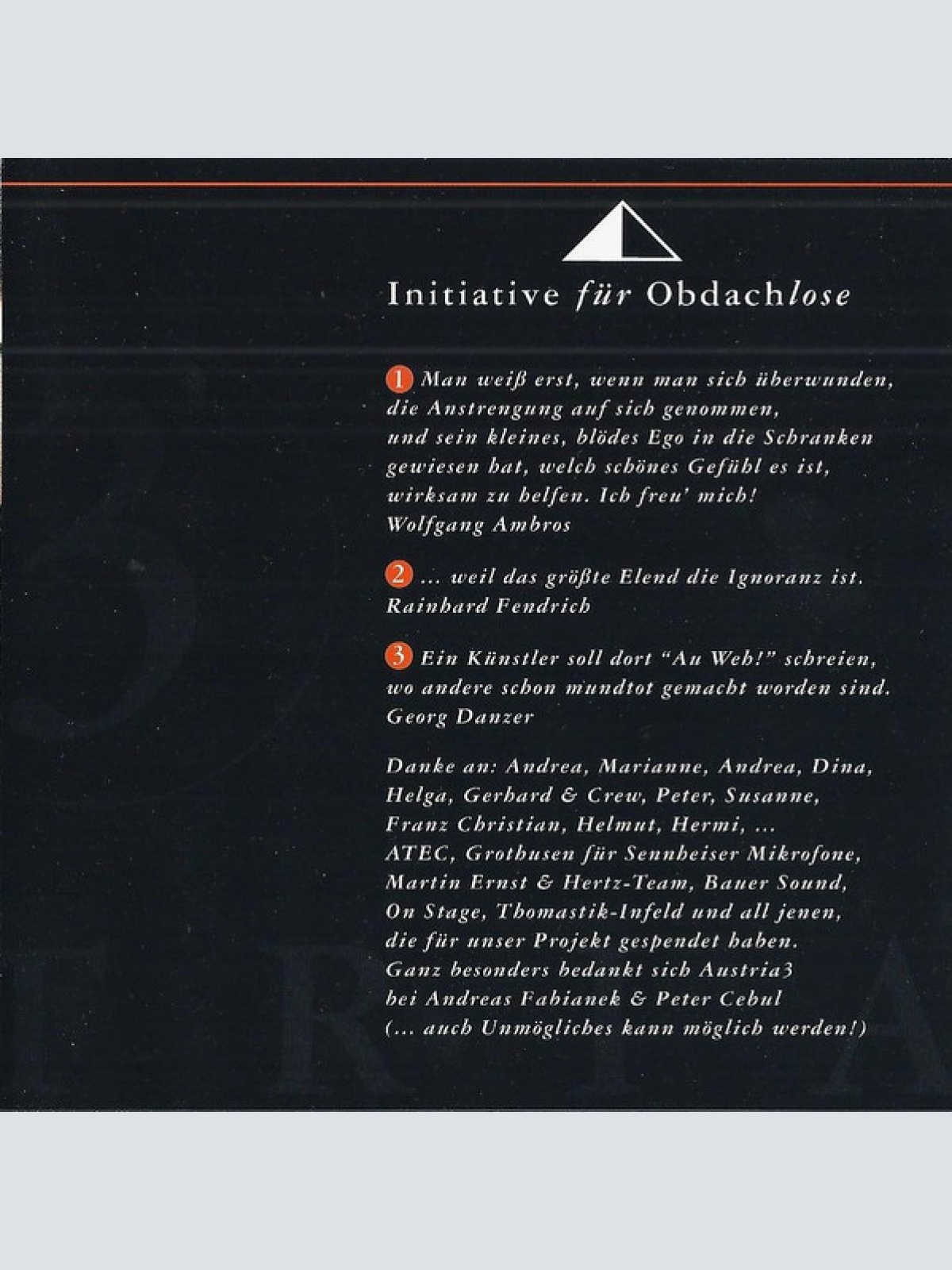 CD / Austria 3 - Live