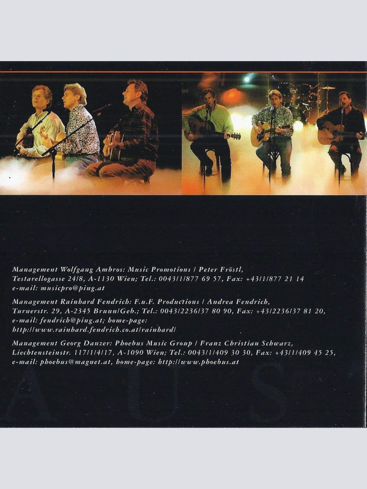 CD / Austria 3 - Live