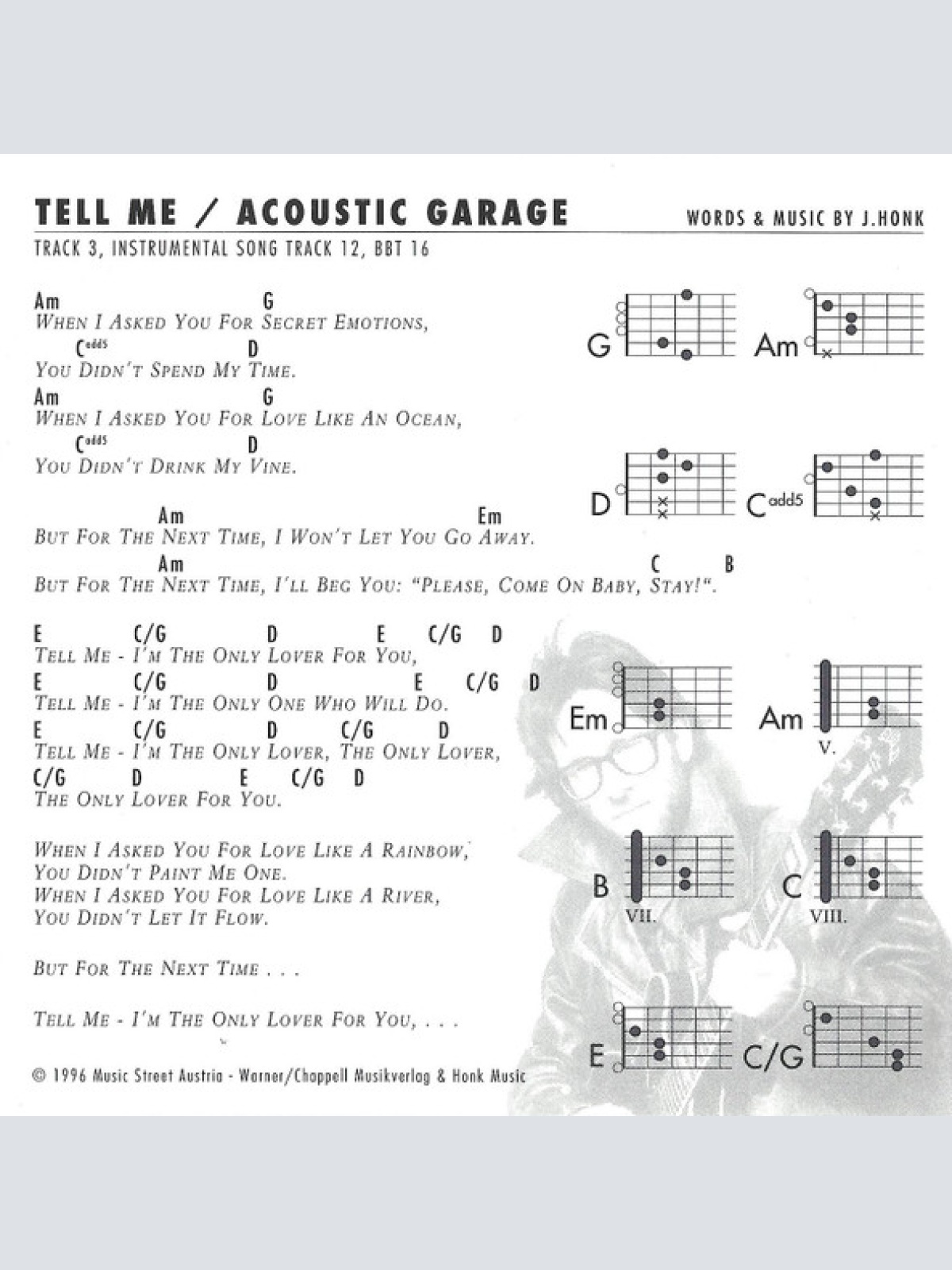 CD / The Honk Rock Project - Live At The Garage