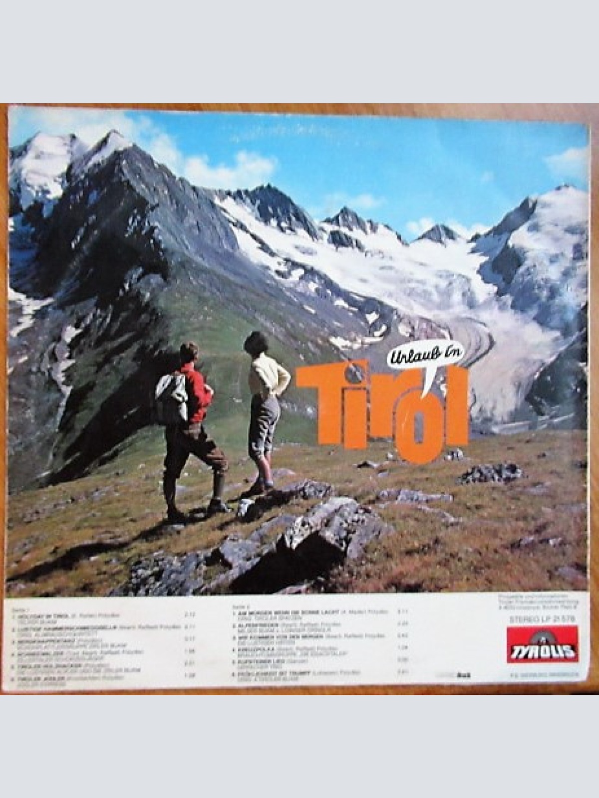 Vinyl / Various - Urlaub In Tyrol