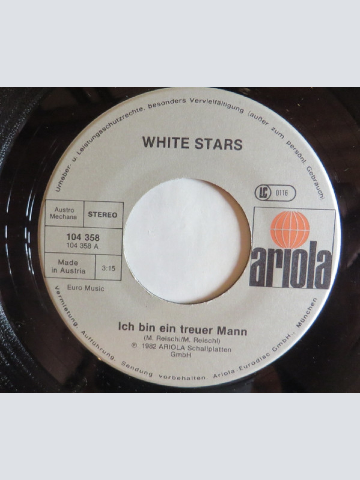 Vinyl / White Stars - Ich Bin Ein Treuer Mann