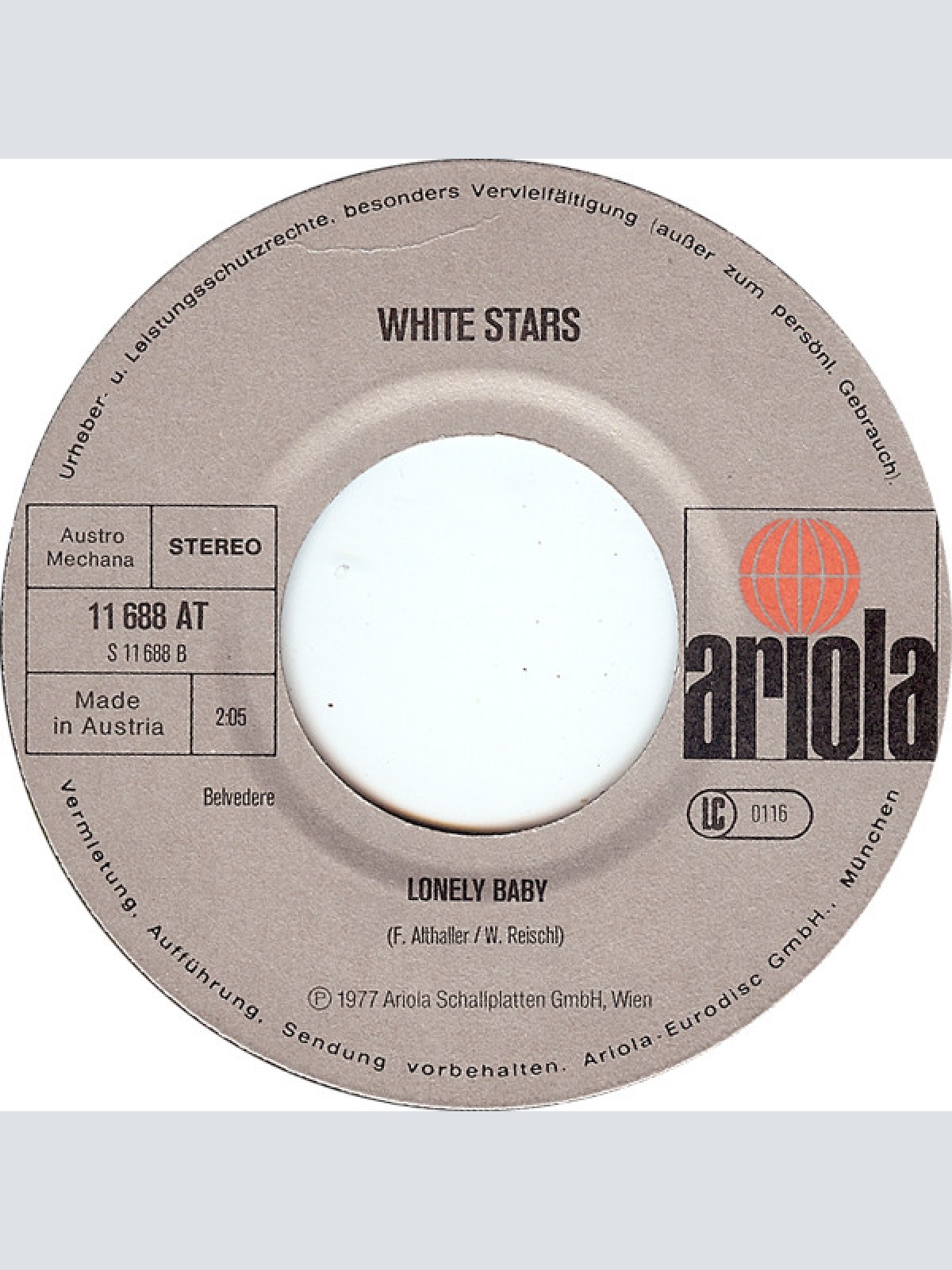 Vinyl / White Stars - Ave Maria (The Wedding)
