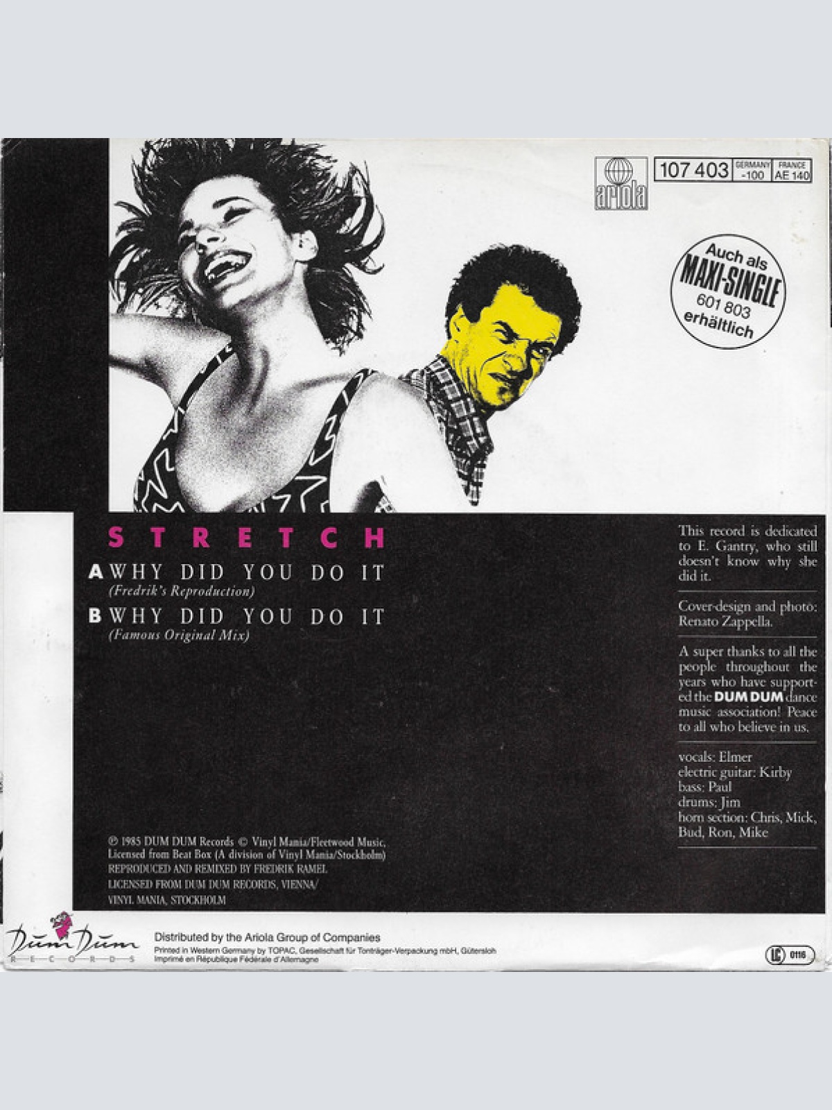 Vinyl / Stretch - Why Did You Do It