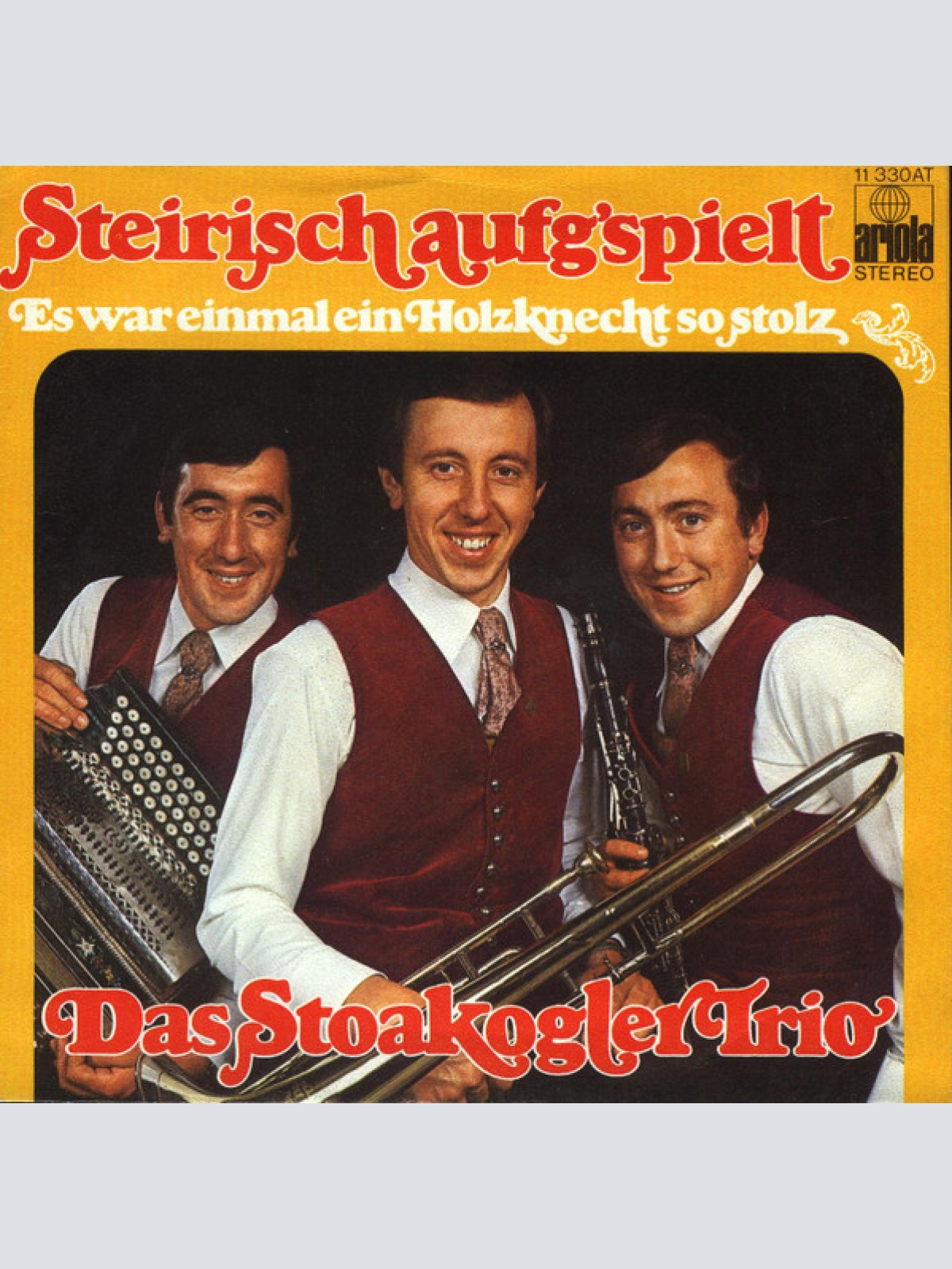 Vinyl / Das Stoakogler Trio* - Steirisch Aufg'spielt