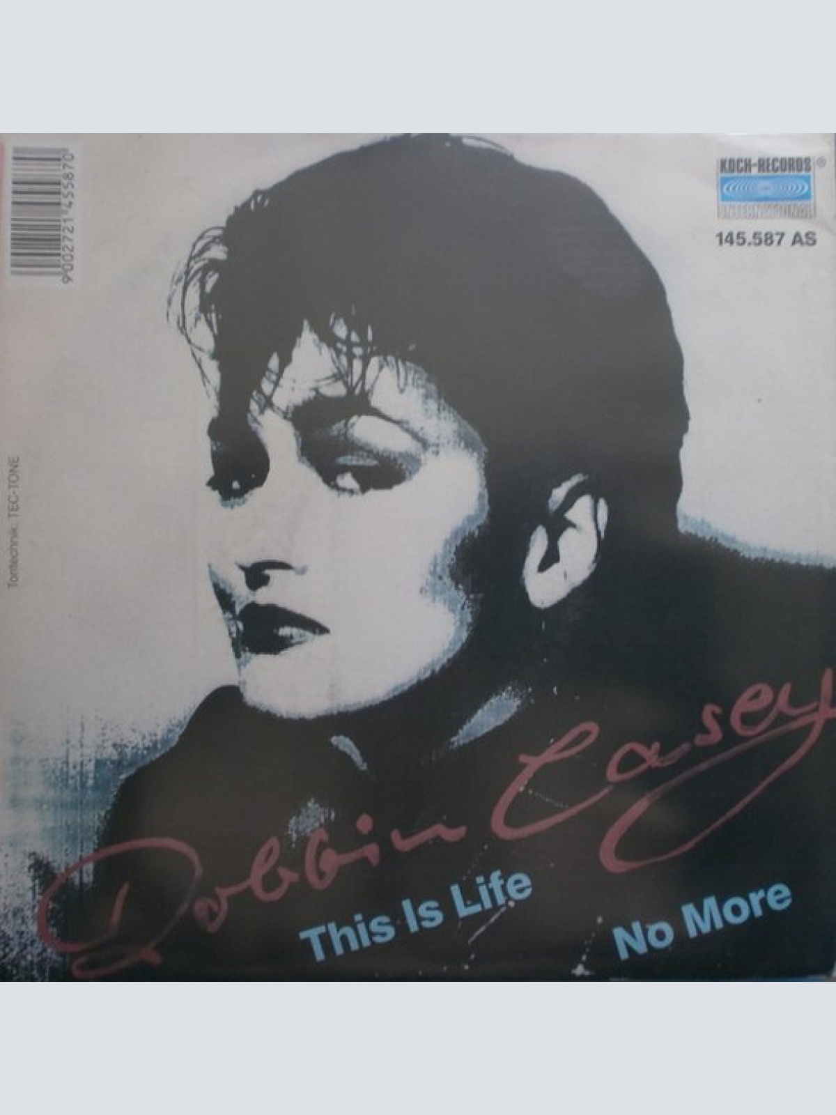 Vinyl / Robbin Casey - This Is Life / No More