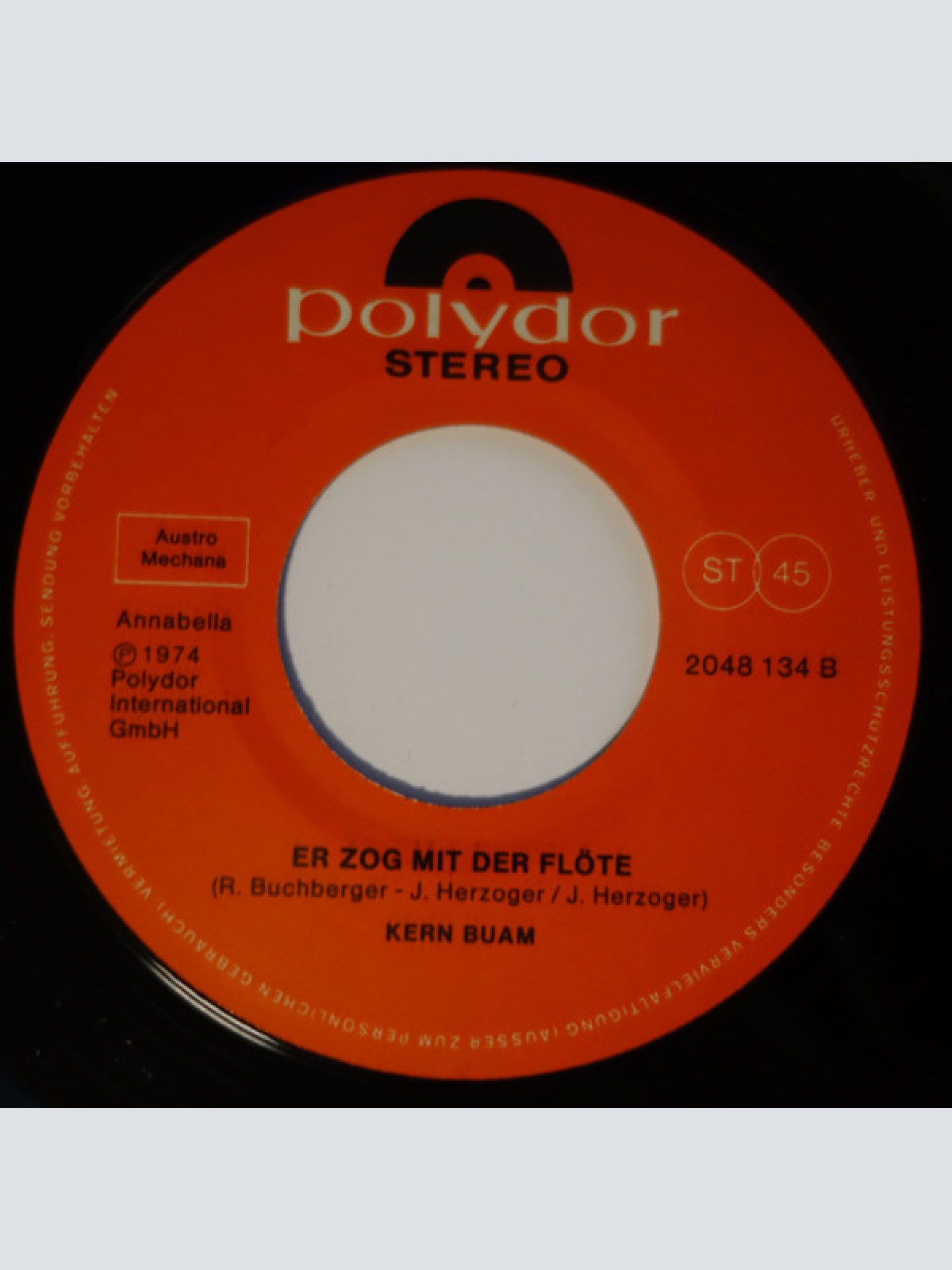 Vinyl / Die Kern Buam - A Guater Hann, Der Wird Net Fett