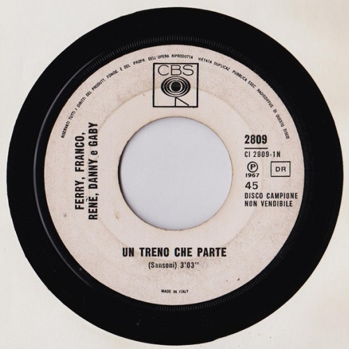 Vinyl / Ferry, Franco, Rene, Danny E Gaby - Un Treno Che Parte