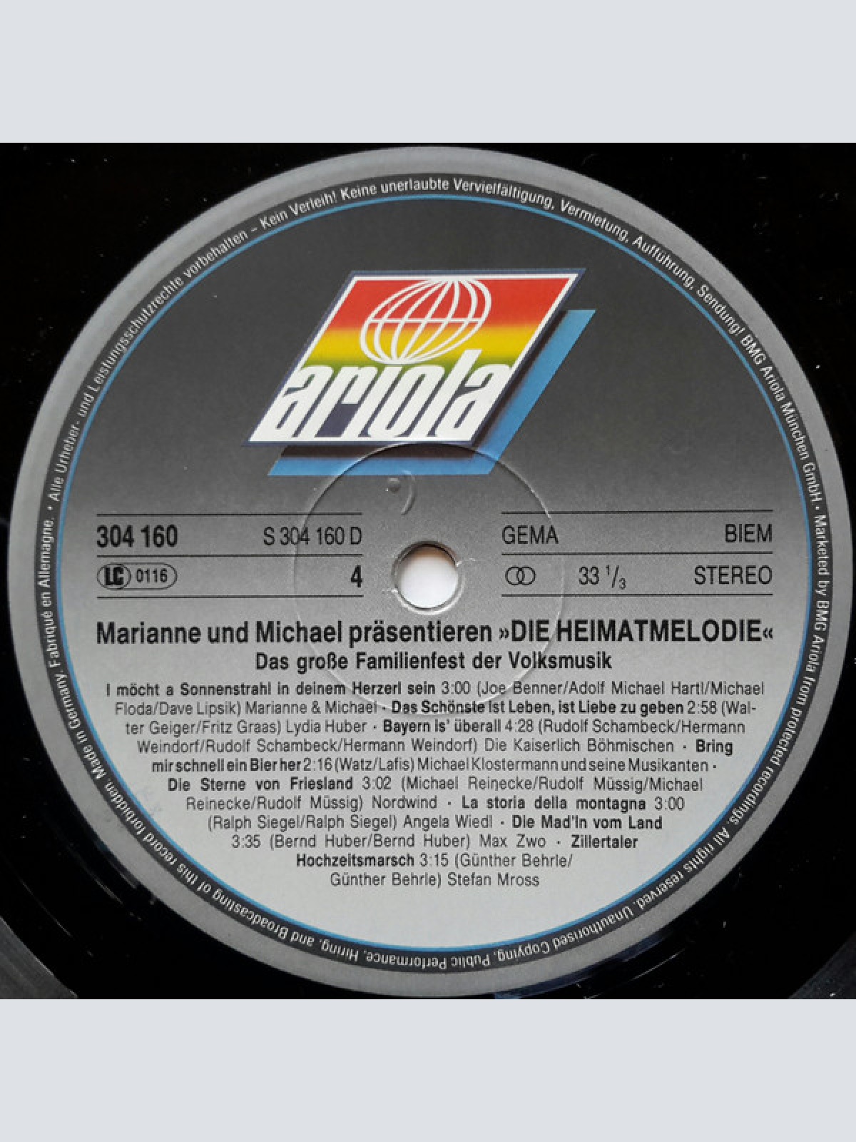 Vinyl / Various - Das Beste aus "Die Heimatmelodie", Folge 2