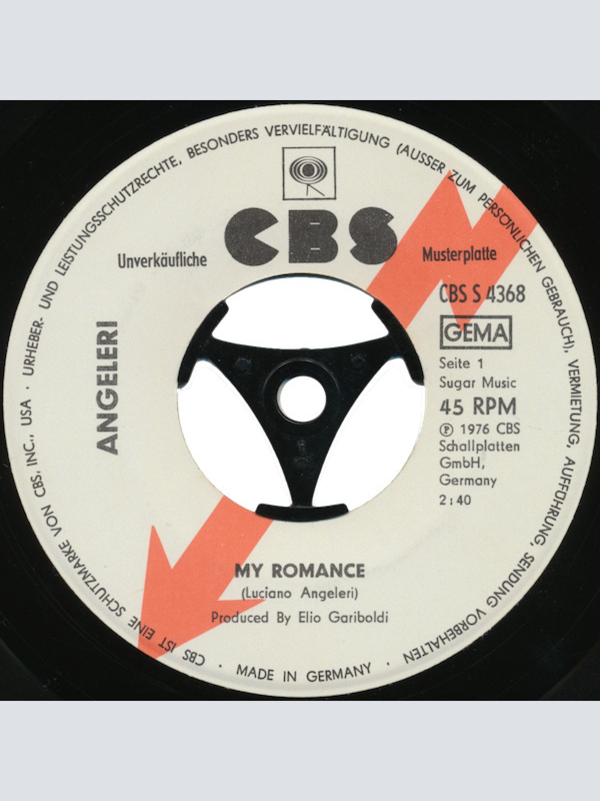 Vinyl / Angeleri* - My Romance