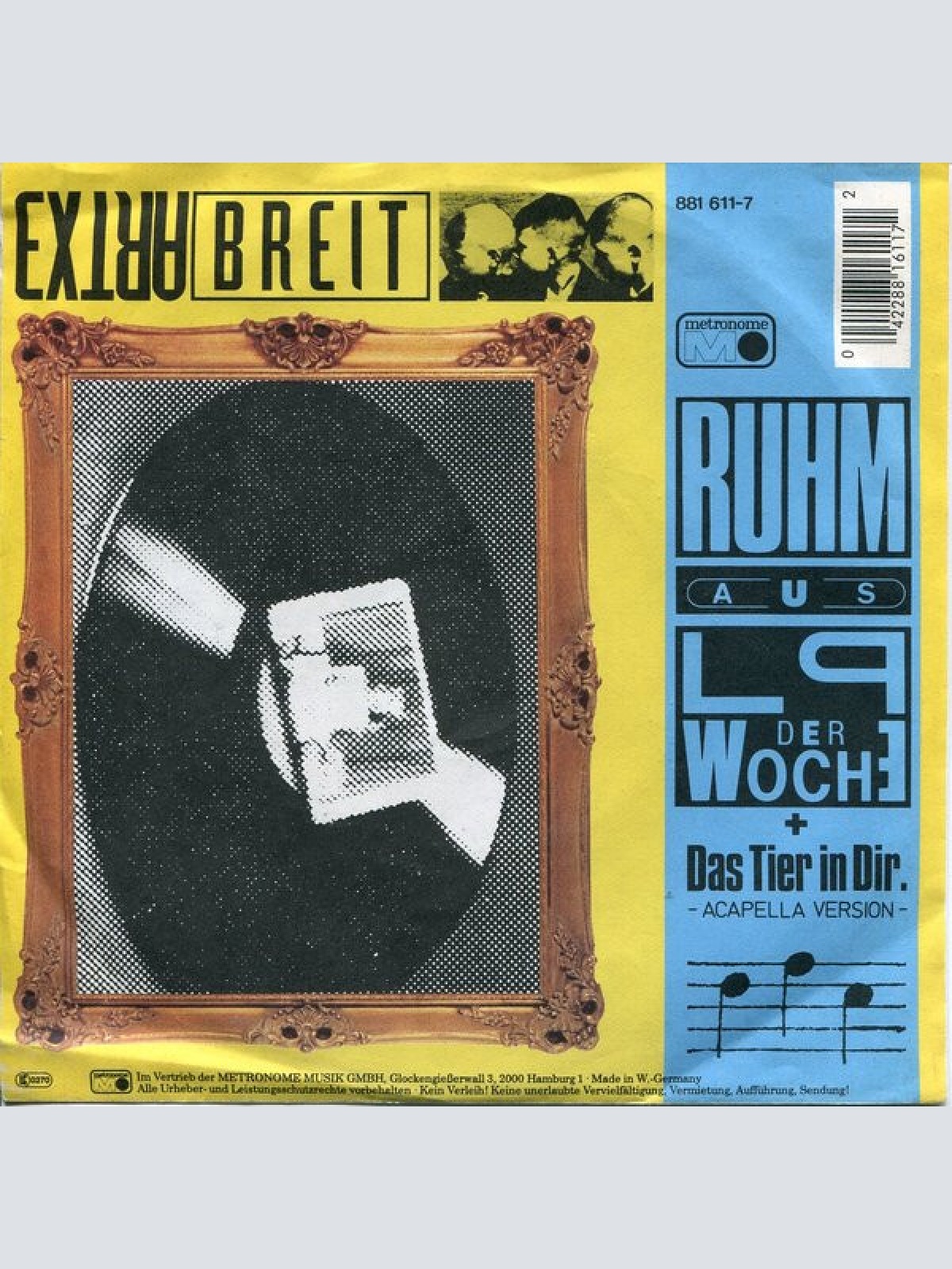 Vinyl / Extrabreit - Ruhm