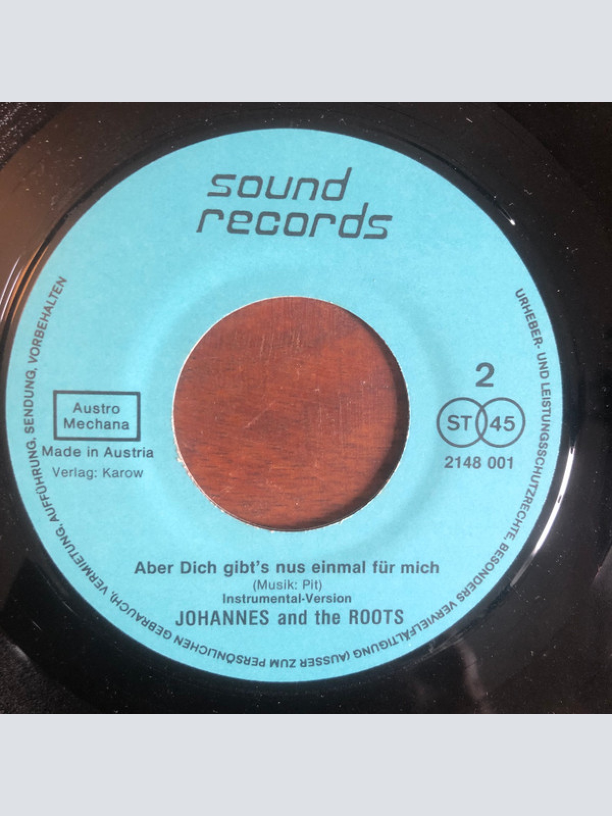 Vinyl / Johannes & Christin And The Roots (9) - Aber Dich Gibt's Nur Einmal Für Mich