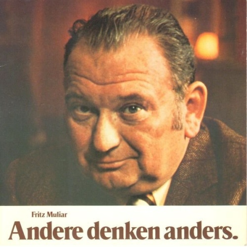 Vinyl / Fritz Muliar - Andere Denken Anders