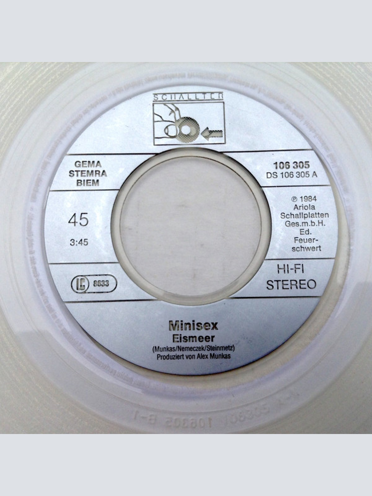 Vinyl / Minisex - Eismeer