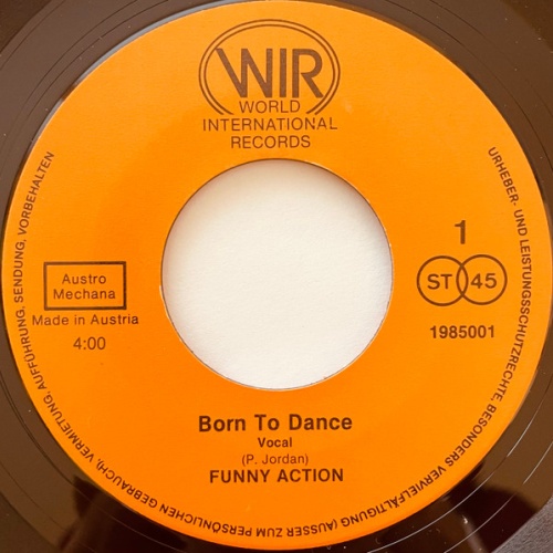 Vinyl / Funny Action - Born To Dance