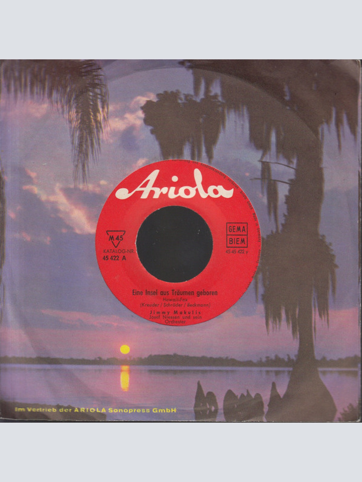 Vinyl / Jimmy Makulis - Träumen Von Der Südsee / Eine Insel Aus Träumen Geboren