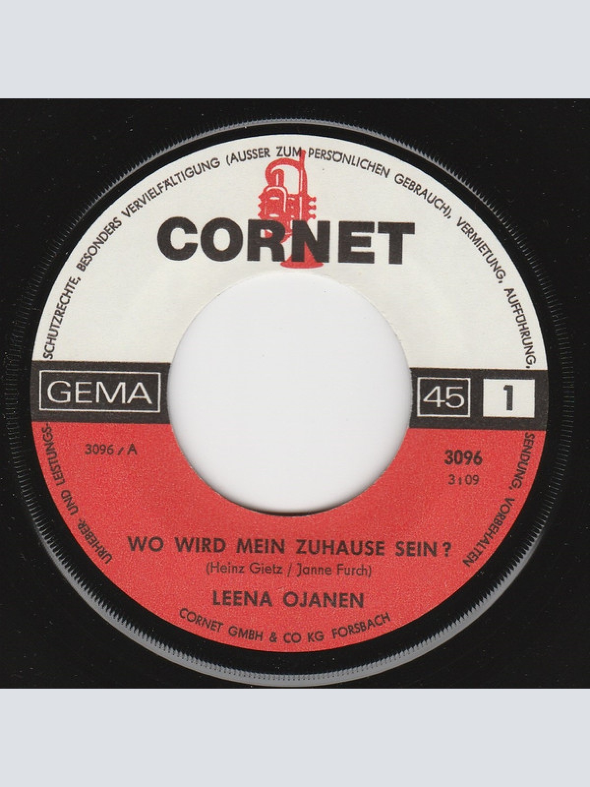 Vinyl / Leena Ojanen - Wo Wird Mein Zuhause Sein?