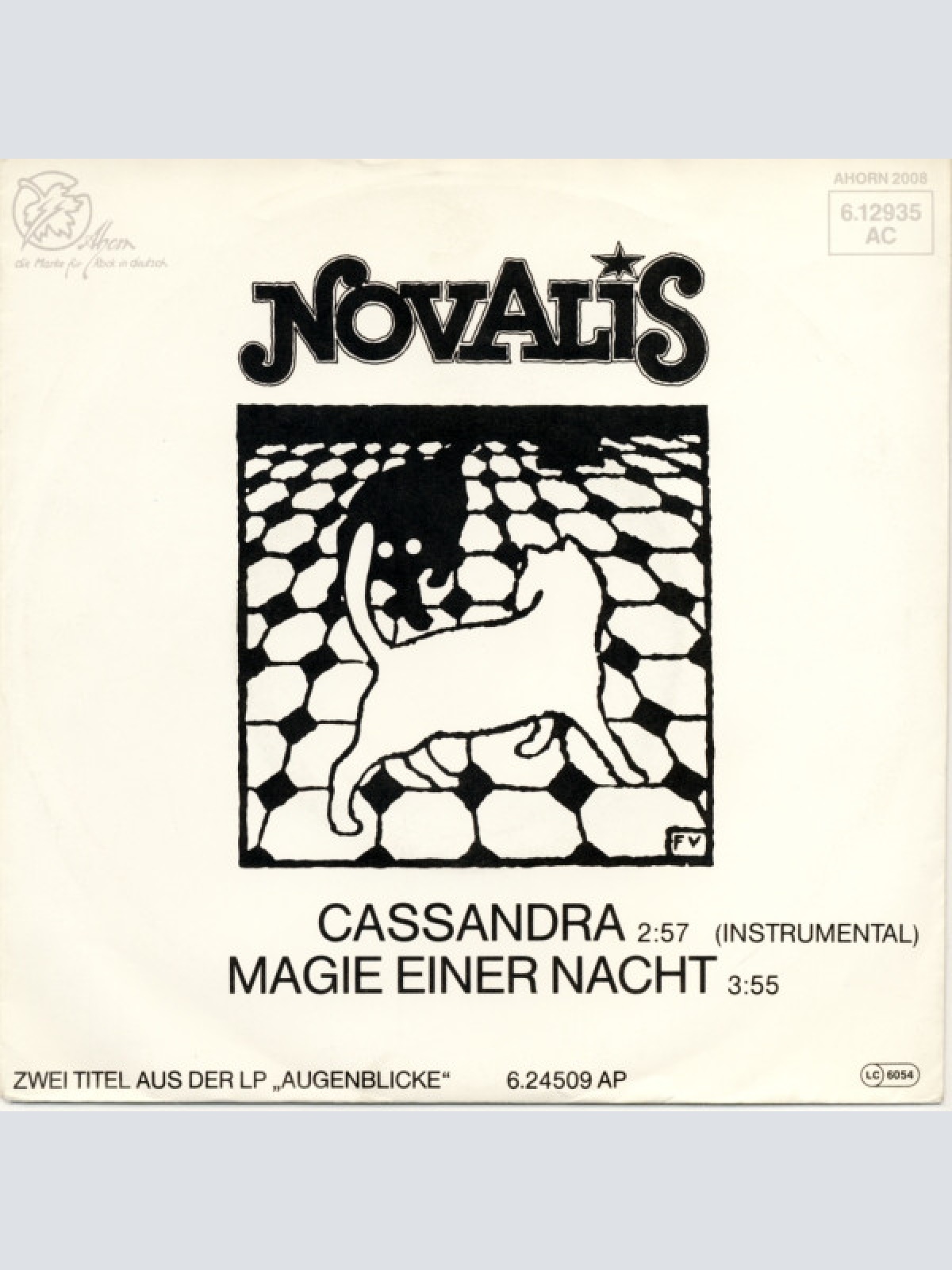 Vinyl / Novalis (3) - Cassandra / Magie Einer Nacht