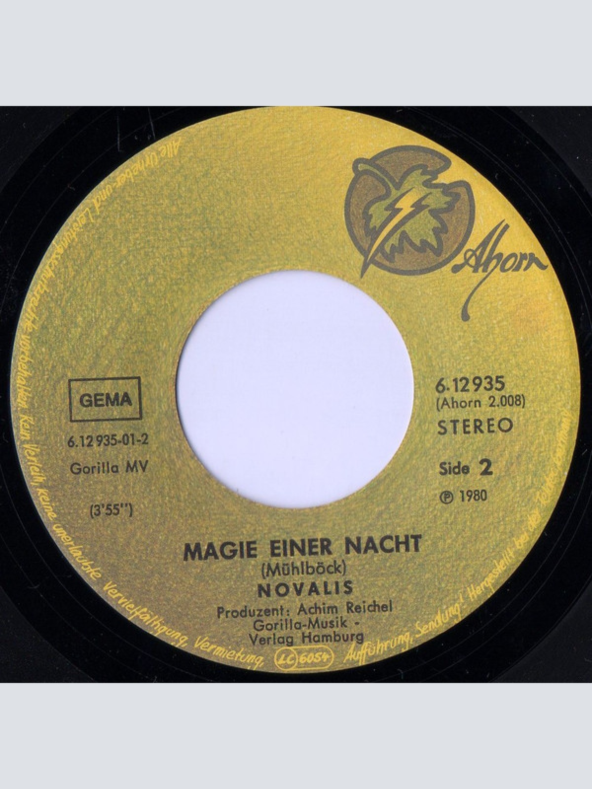 Vinyl / Novalis (3) - Cassandra / Magie Einer Nacht