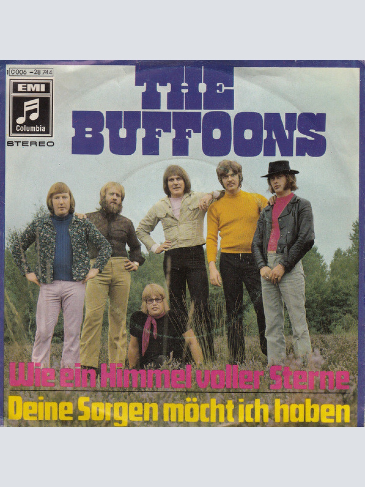 Vinyl / The Buffoons - Wie Ein Himmel Voller Sterne / Deine Sorgen Möcht Ich Haben