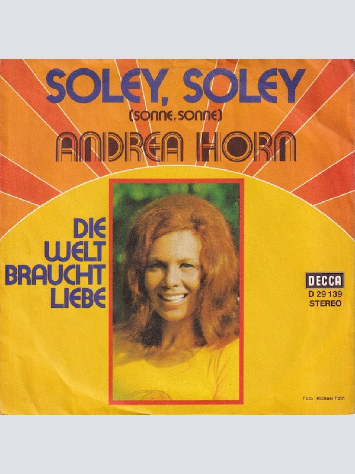 Vinyl / Andrea Horn - Soley, Soley (Sonne, Sonne)