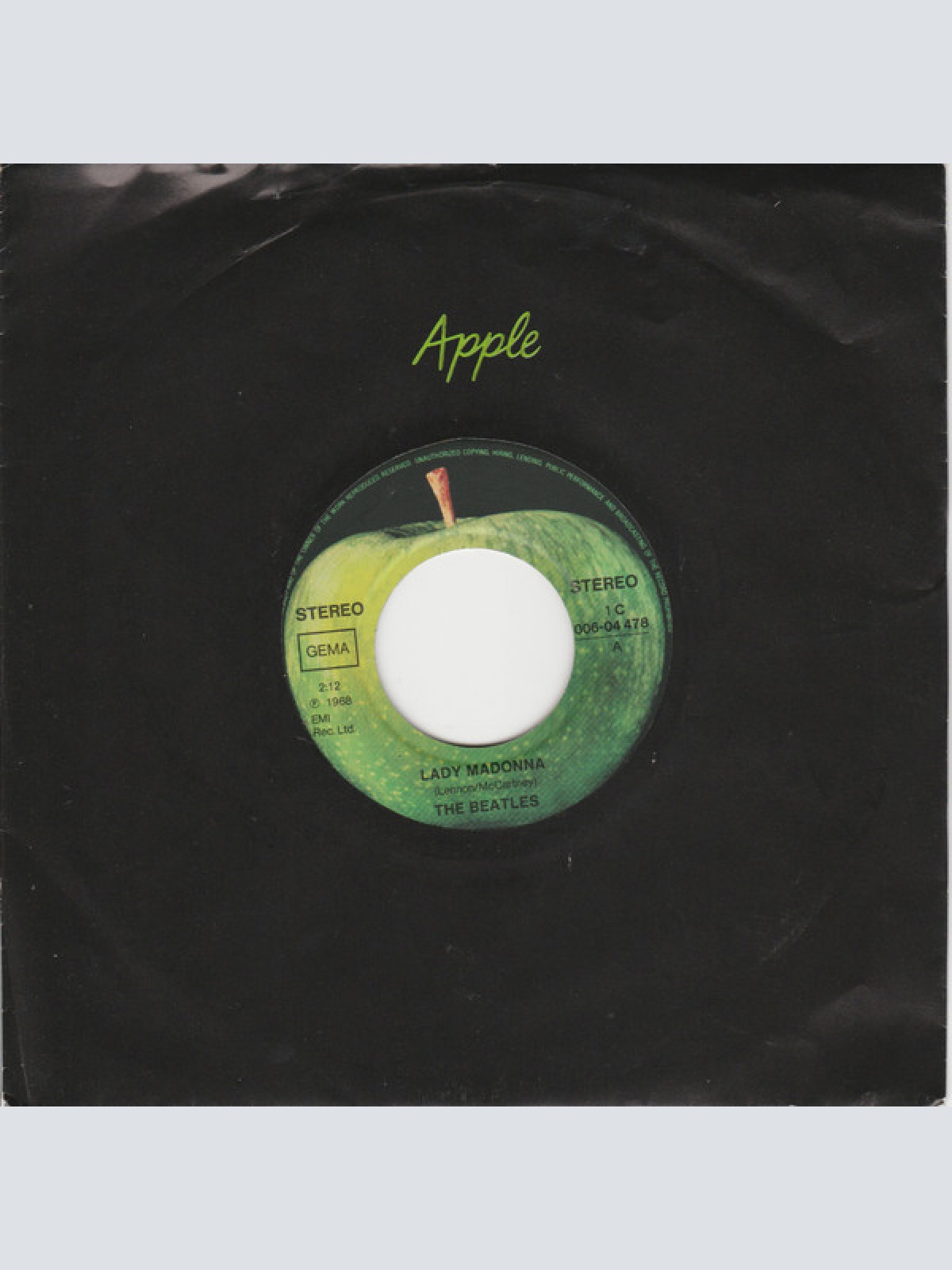 Vinyl / The Beatles - Lady Madonna / The Inner Light