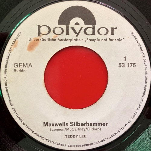 Vinyl / Teddy Lee (4) - Maxwells Silberhammer