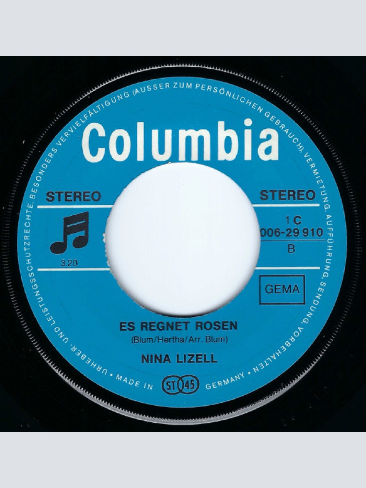 Vinyl / Nina Lizell - Tanz' Mit Mir In Die Nacht Der Liebe