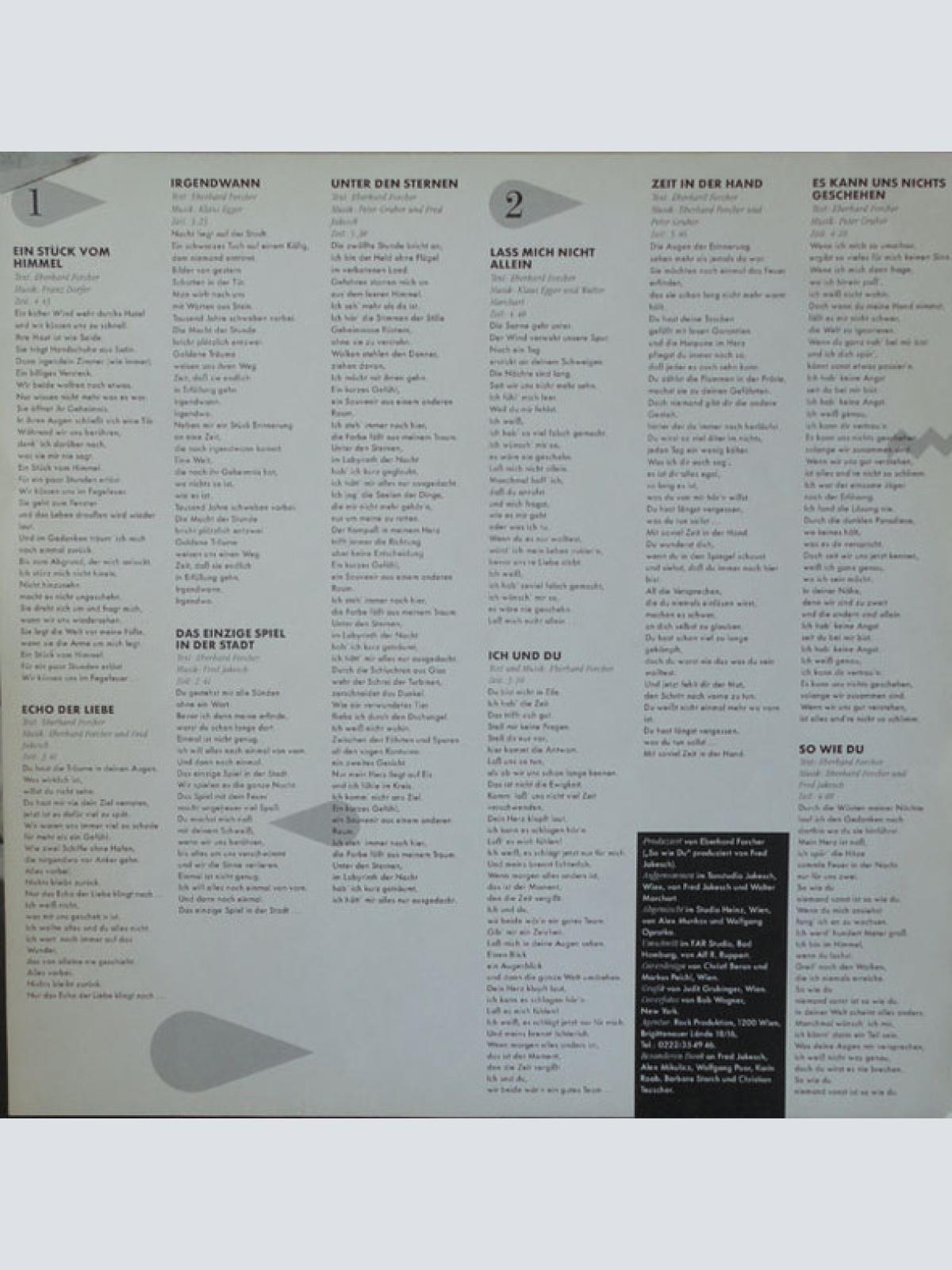 Vinyl / Tom Petting - Echo Der Liebe