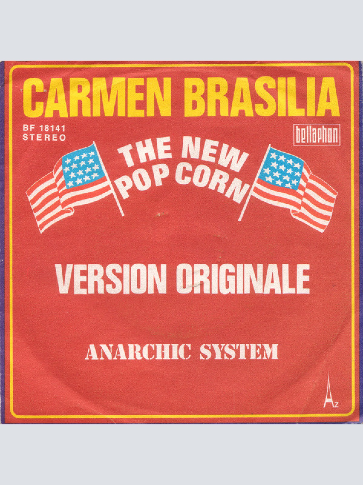 Vinyl / Anarchic System - Carmen Brasilia (Version Originale)