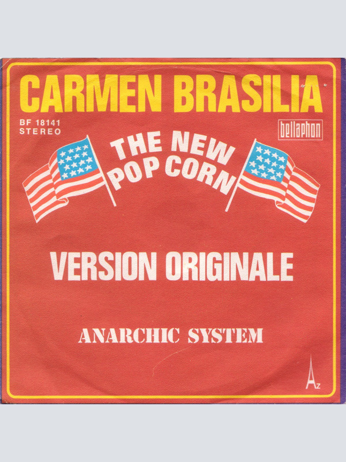 Vinyl / Anarchic System - Carmen Brasilia (Version Originale)