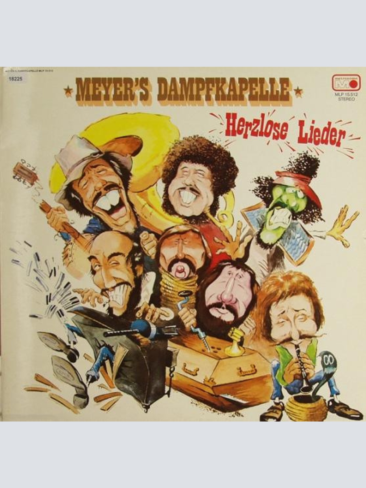 Vinyl / Meyer's Dampfkapelle - Herzlose Lieder