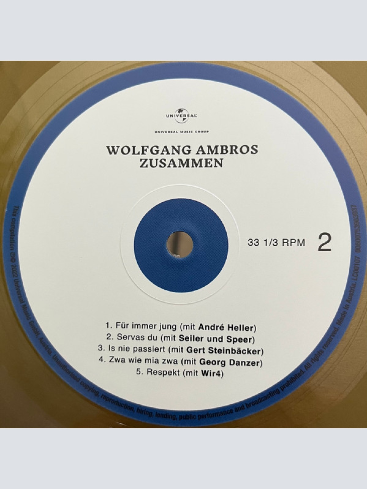 Vinyl / Wolfgang Ambros - Zusammen