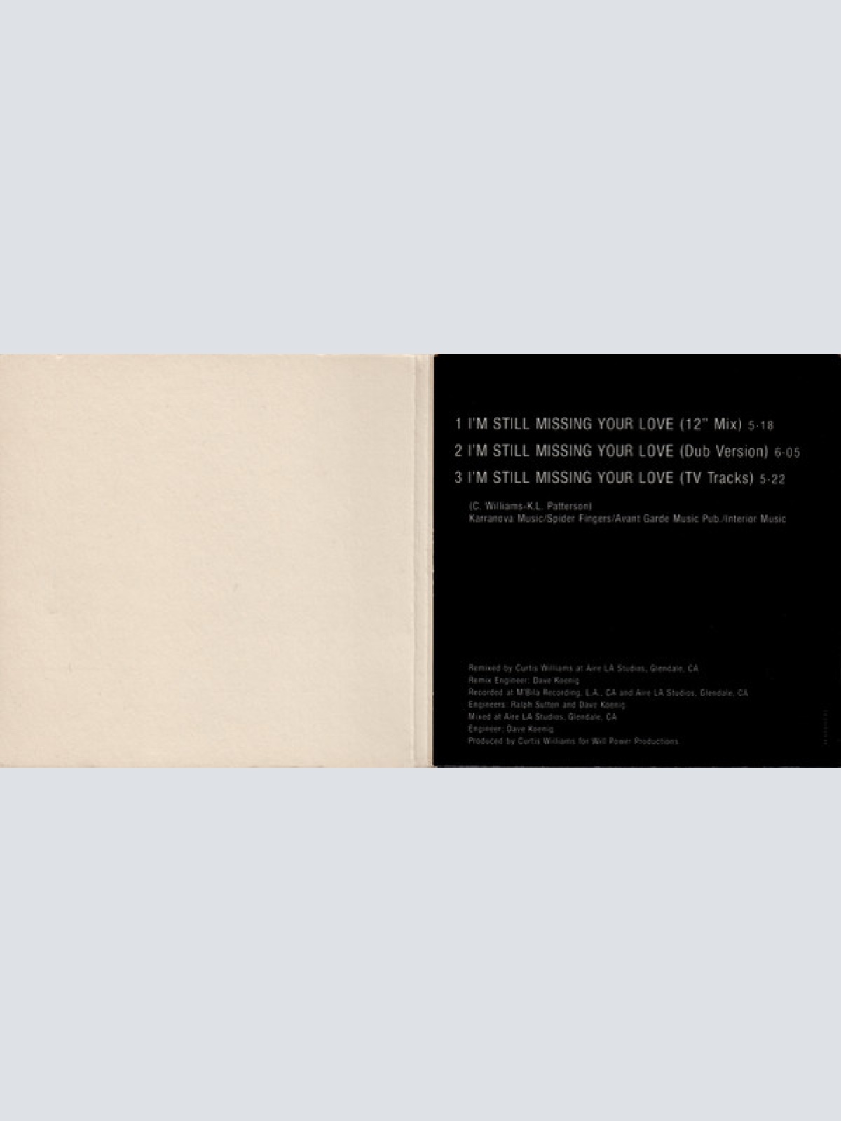 CD / The S.O.S. Band - I'm Still Missing Your Love