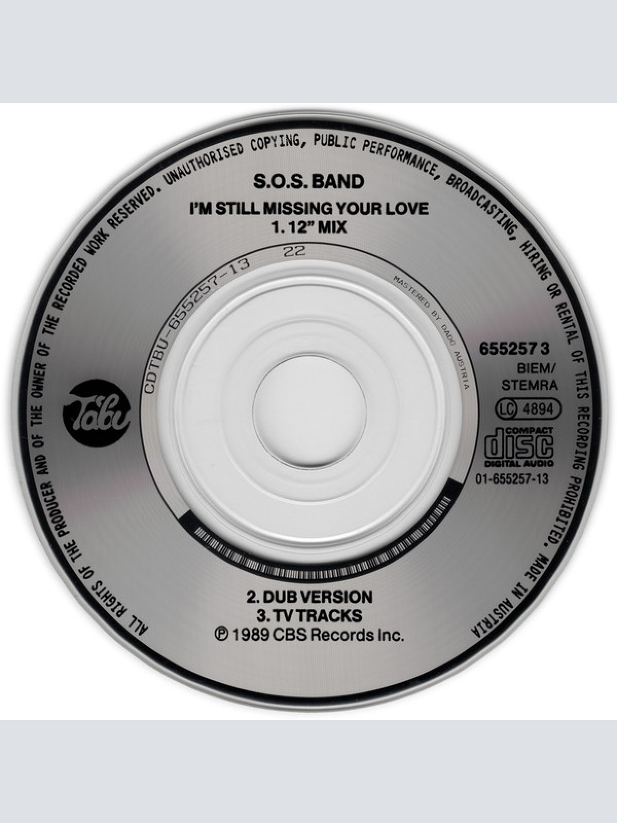 CD / The S.O.S. Band - I'm Still Missing Your Love