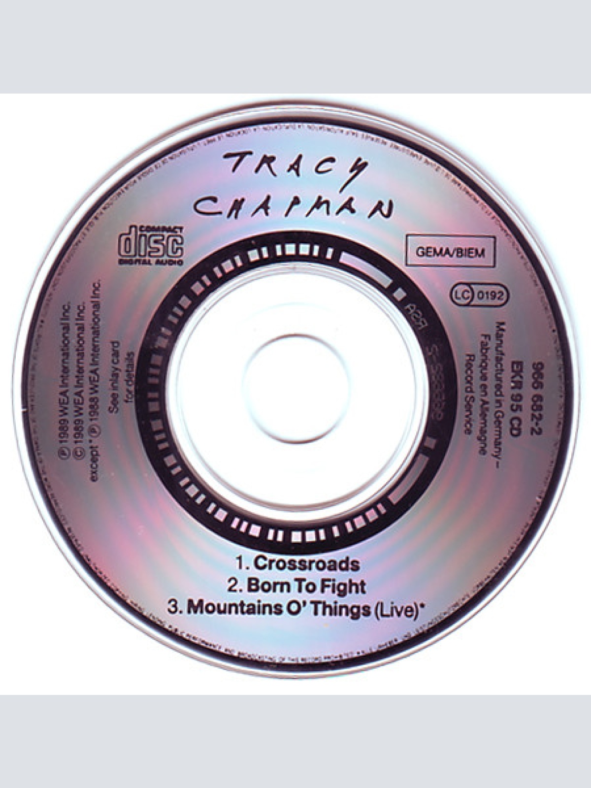 CD / Tracy Chapman - Crossroads