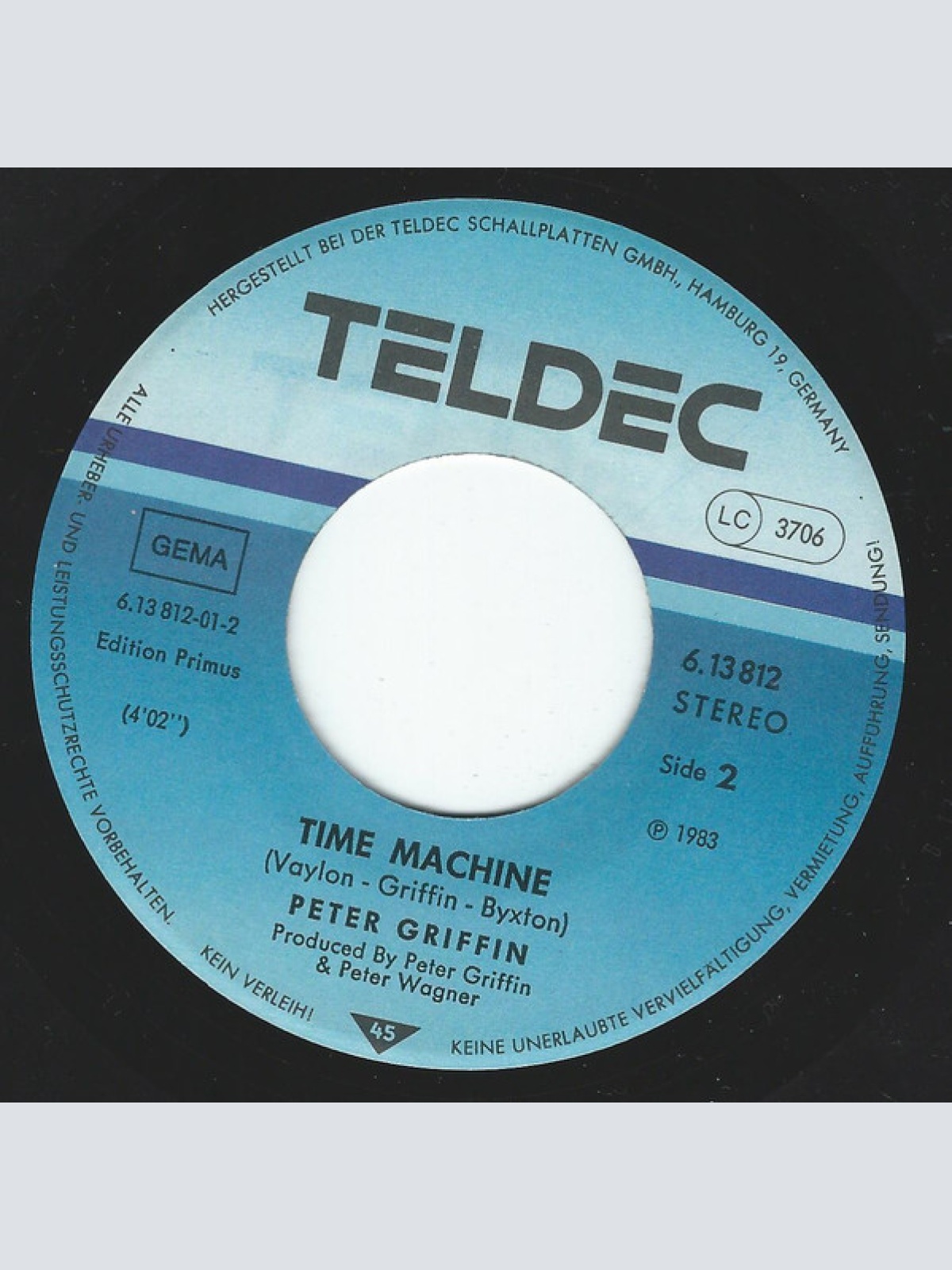 Vinyl / Peter Griffin - Letric Metric