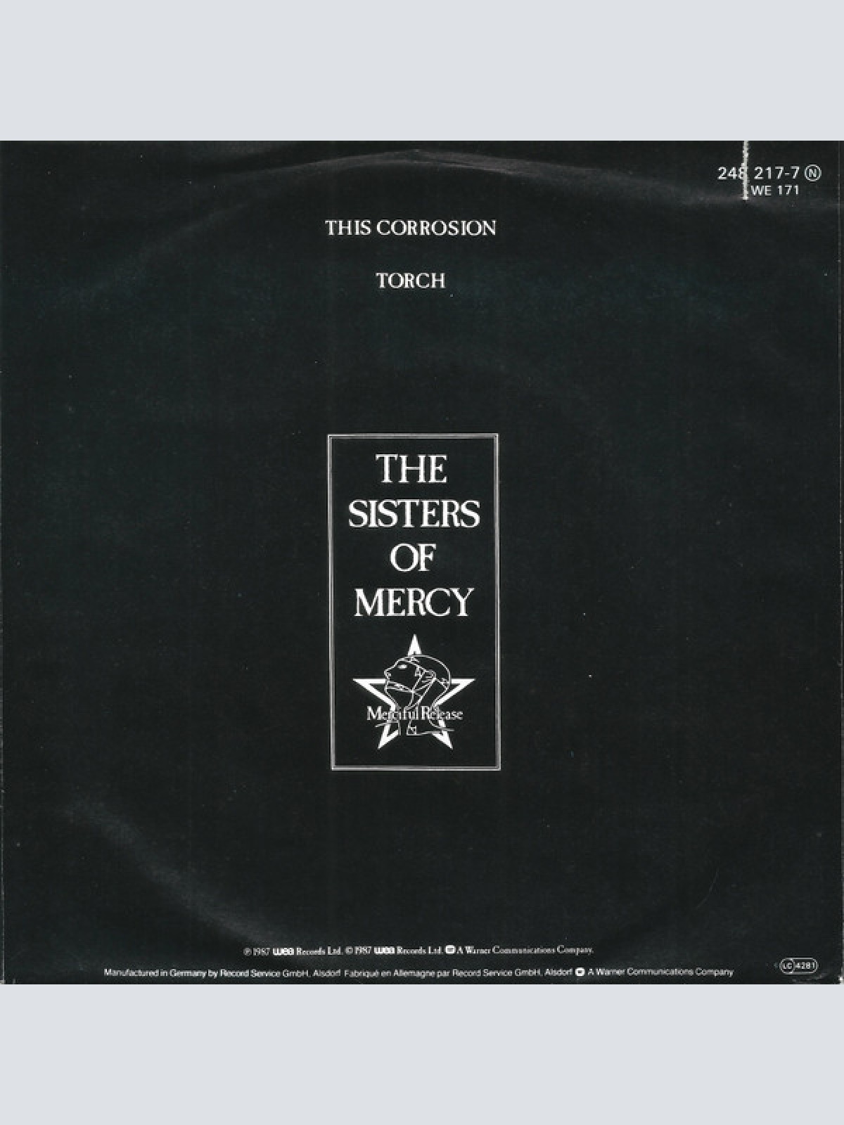 Vinyl / The Sisters Of Mercy - This Corrosion