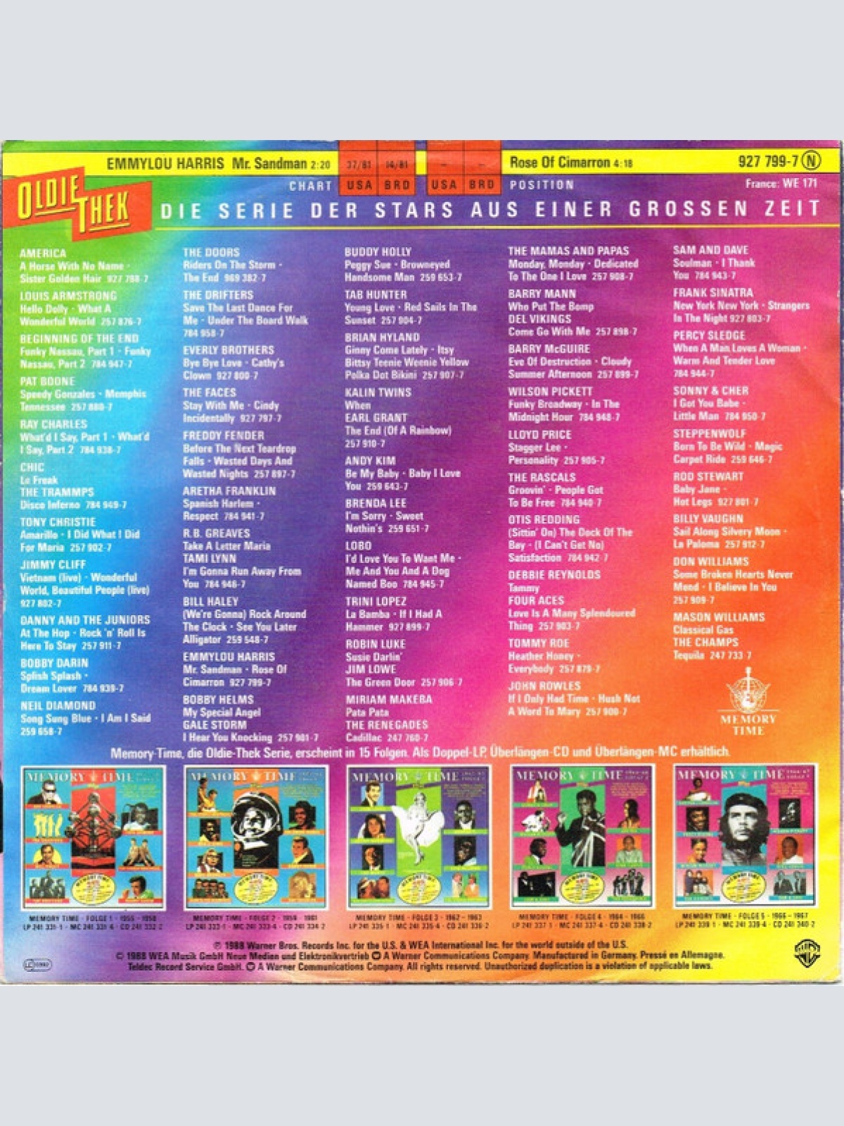 Vinyl / Emmylou Harris - Mr. Sandman