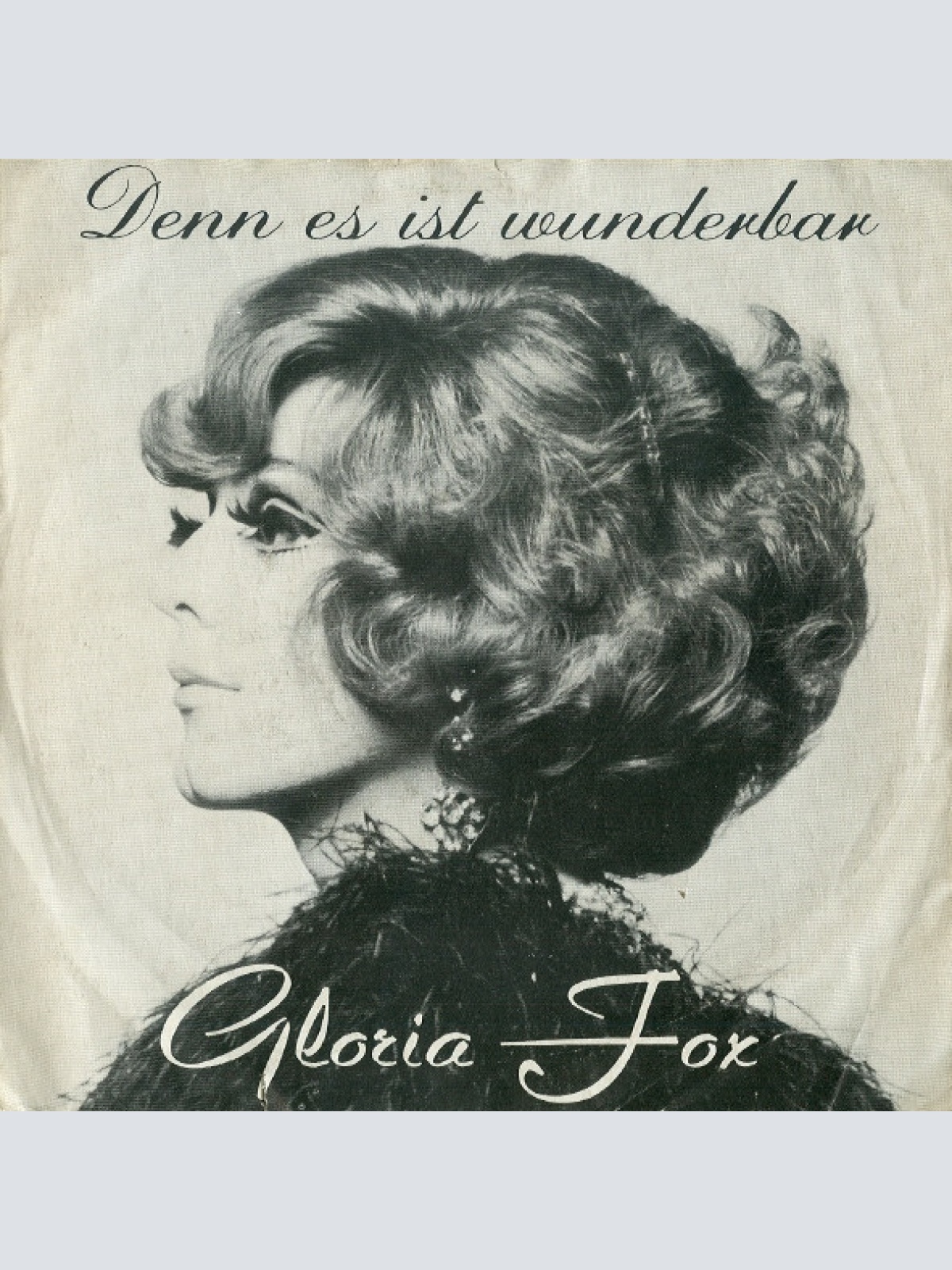 Vinyl / Gloria Fox - Denn Es Ist Wunderbar