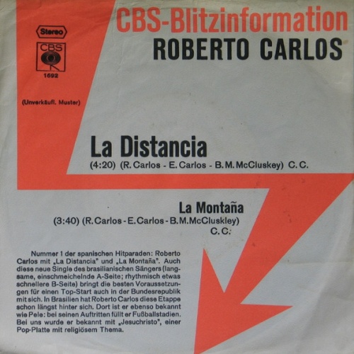 Vinyl / Roberto Carlos - La Distancia