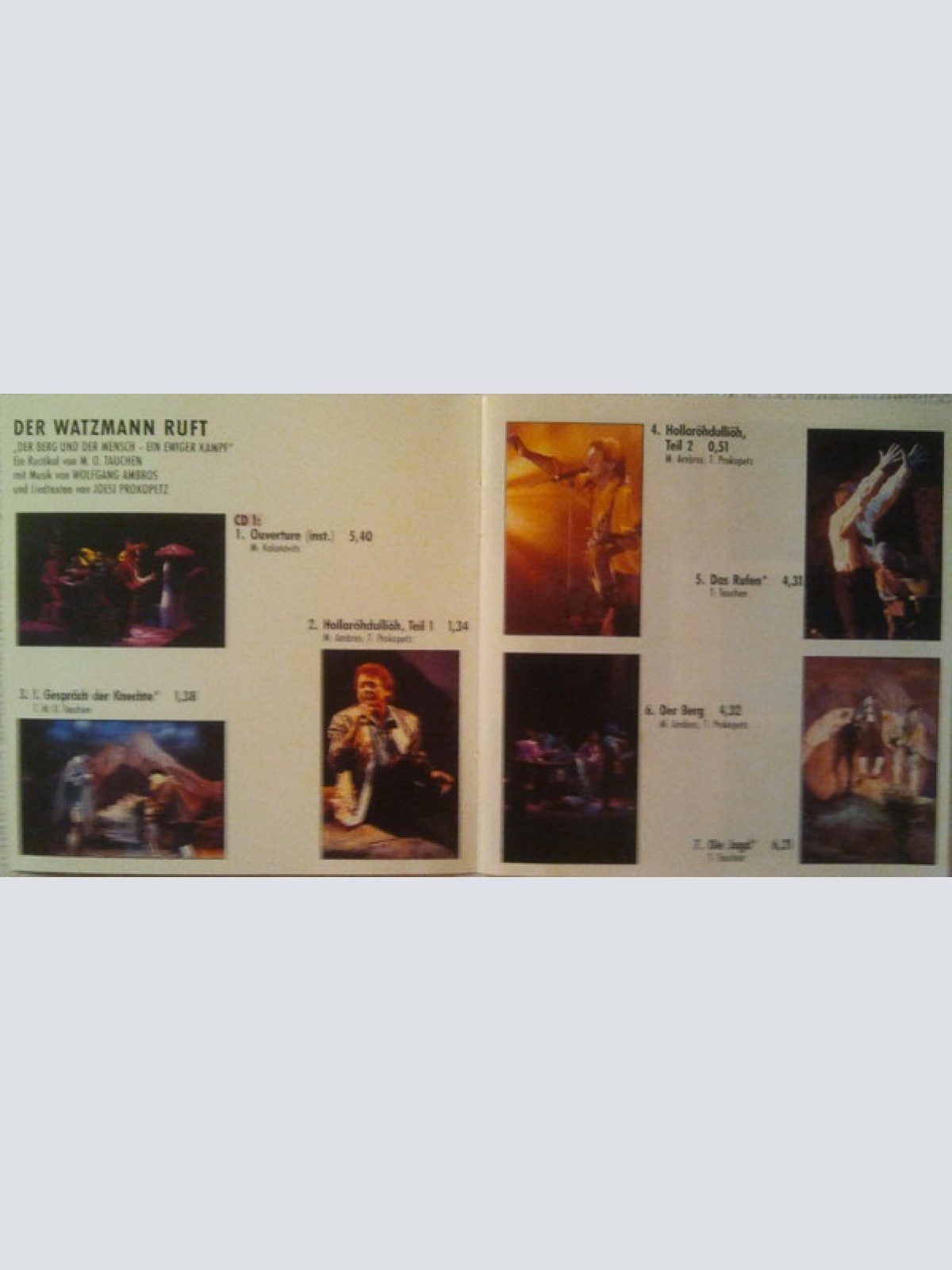 CD / Ambros* ᐧ Tauchen* ᐧ Fälbl* - Watzmann Live