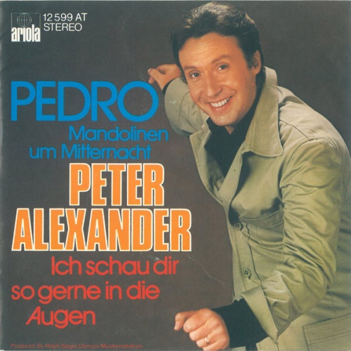 Vinyl / Peter Alexander - Pedro (Mandolinen Um Mitternacht)