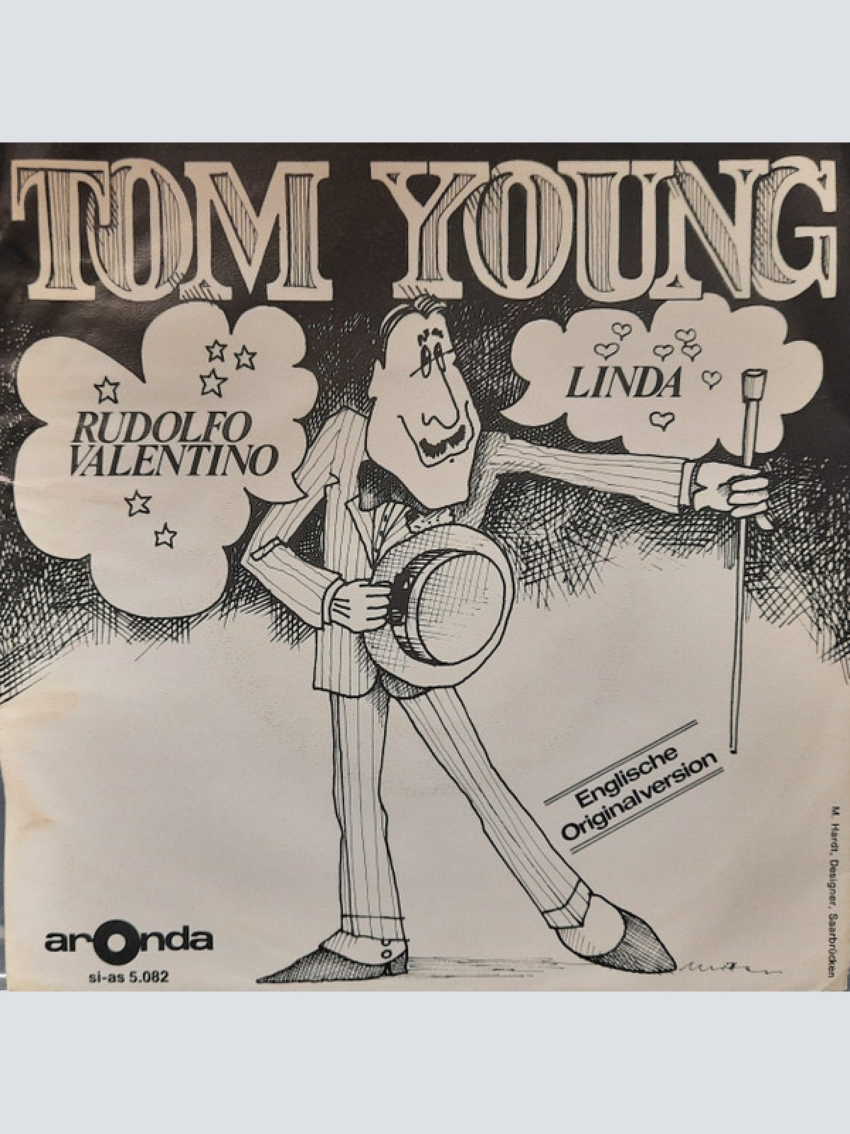 Vinyl / Tom Young (18) - Rudolfo Valentino / Linda