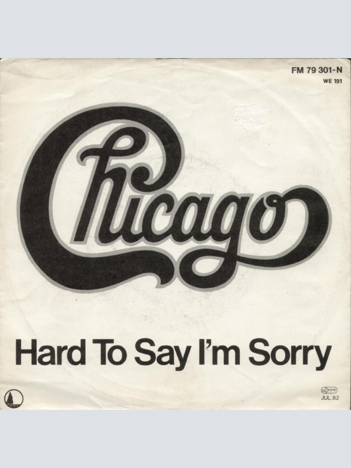 Vinyl / Chicago (2) - Hard To Say I'm Sorry