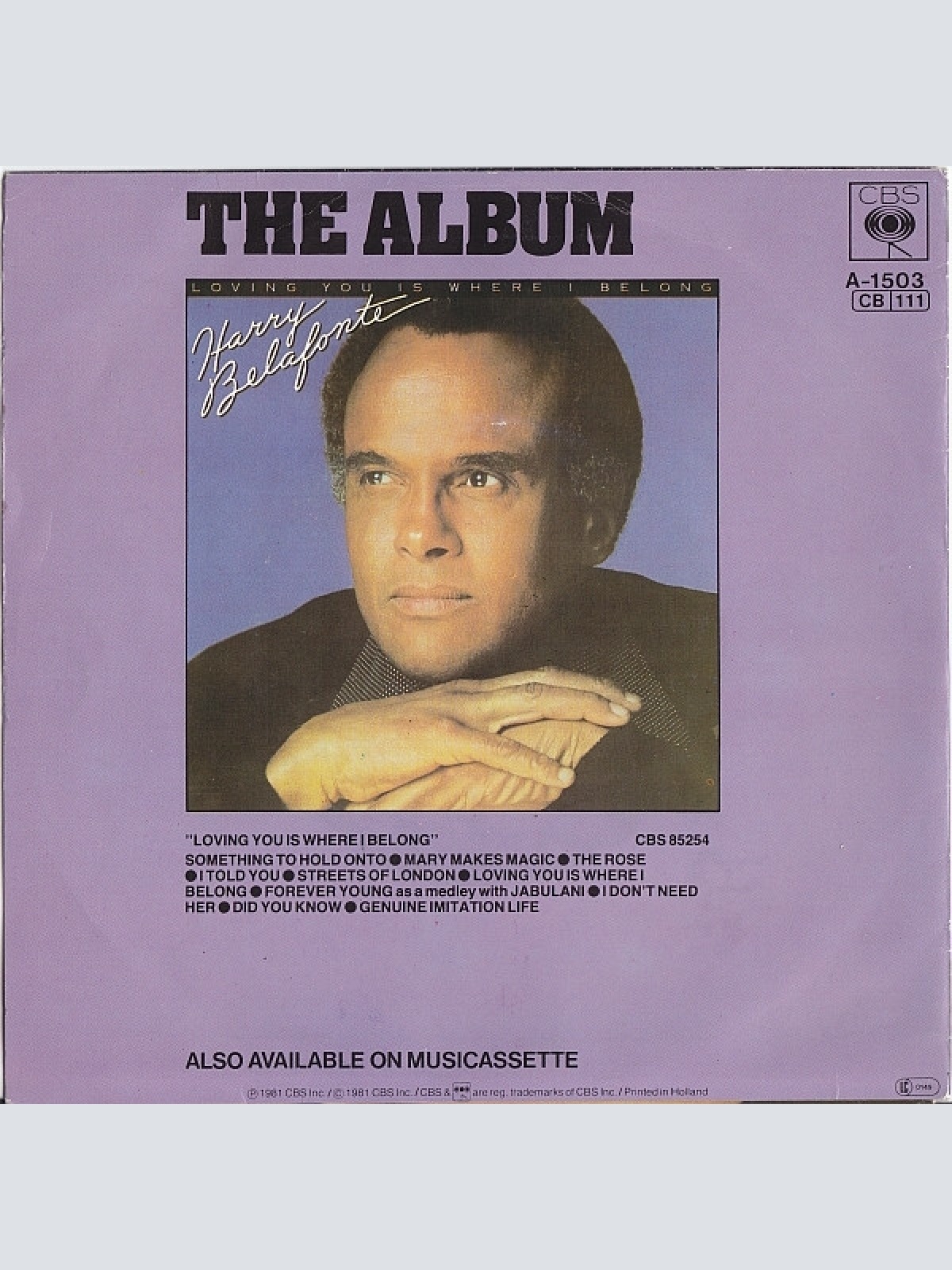 Vinyl / Harry Belafonte - Forever Young / Something To Hold On To