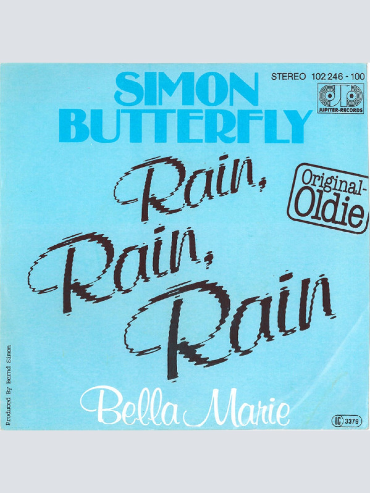Vinyl / Simon Butterfly - Rain, Rain, Rain