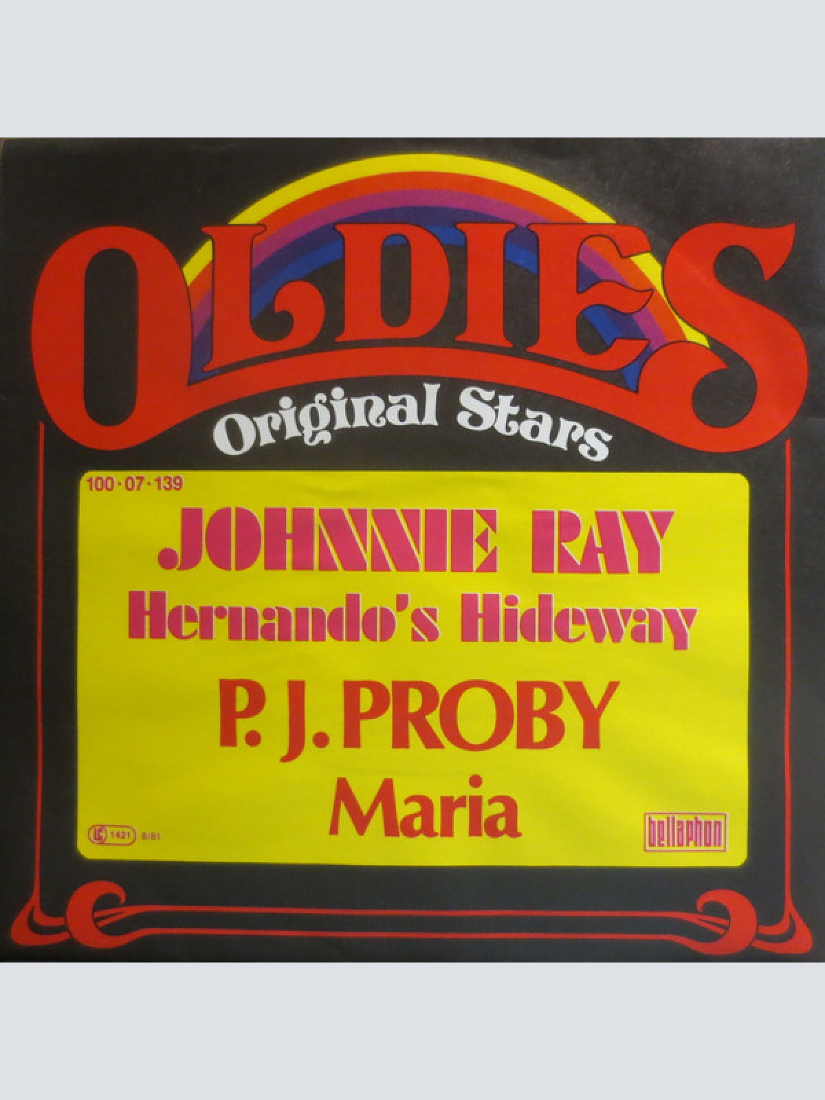 Vinyl / Johnnie Ray / P.J. Proby - Hernando's Hideway / Maria