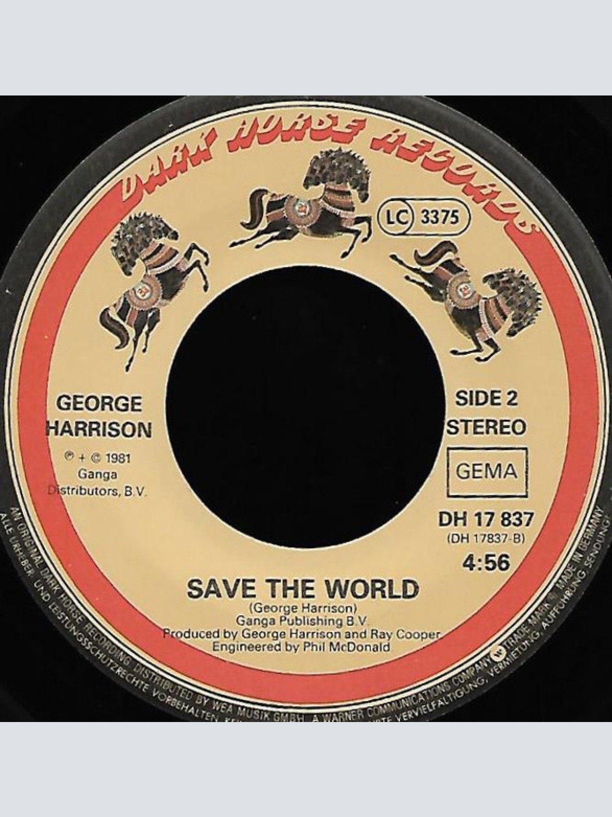 Vinyl / George Harrison - Teardrops