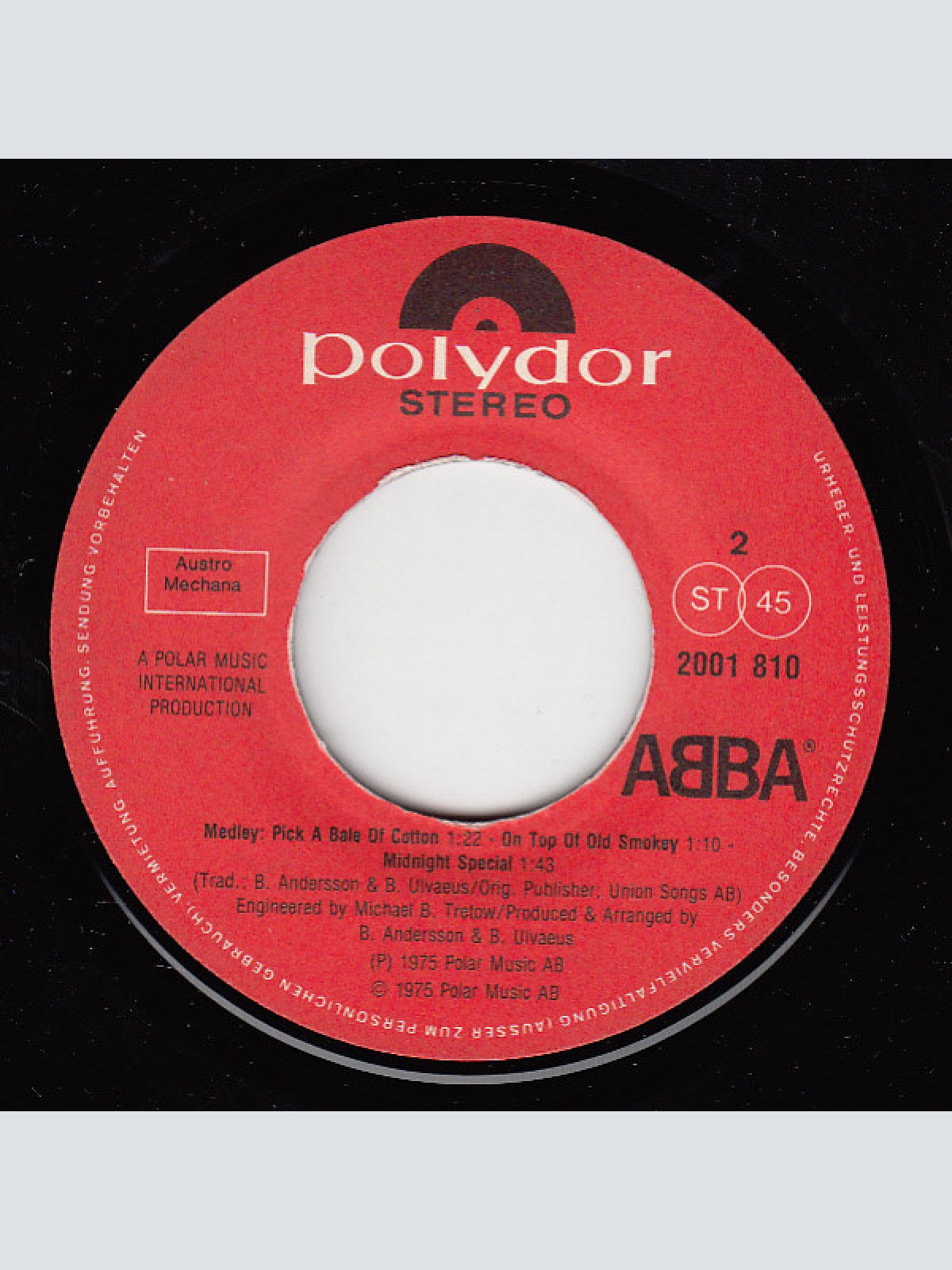 Vinyl / ABBA - Summer Night City